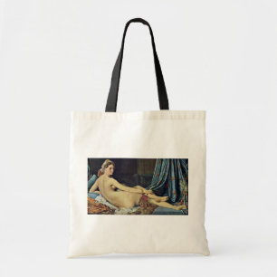 The Grand Odalisque,  By Ingres Jean Auguste Domin Tote Bag