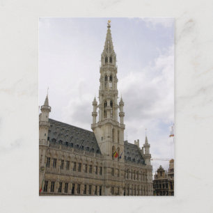 The Grand Place - Brussels, Belgium Postcard
