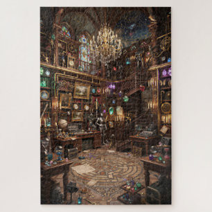 The Grand Puzzle Room Fantasy Library