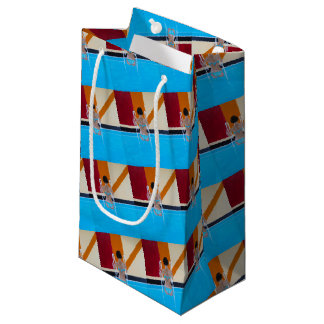 The Grand Resort Painting by Alfred Fox Small Gift Bag