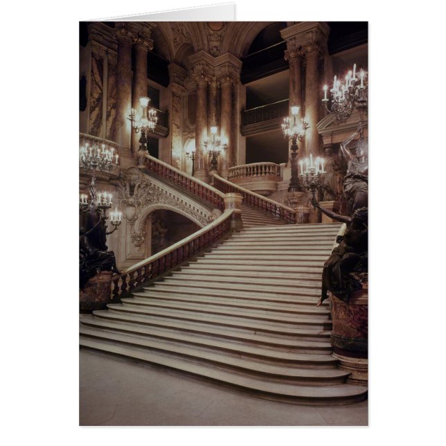The Grand Staircase of the Opera-Garnier (Front)