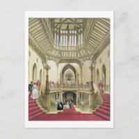 The Grand Staircase, Windsor Castle, from 'A Histo