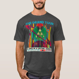 The Grand Tour NASA Retro Vintage Futuristic T-Shirt