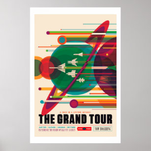 The Grand Tour - NASA Visions of the Future Poster