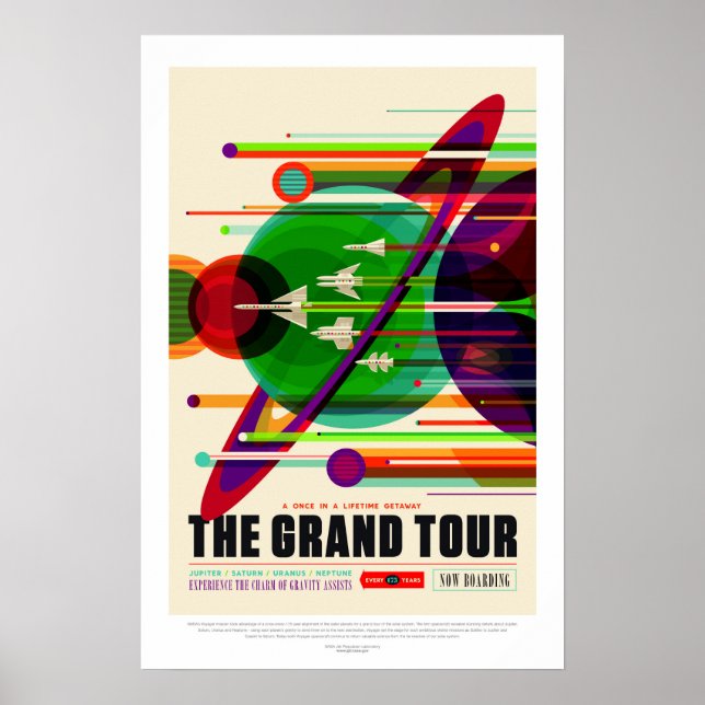 The Grand Tour, Travel Poster (Front)