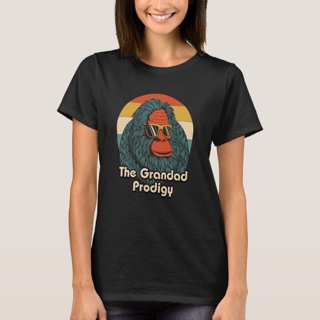 The Grandad Prodigy Fathers Day Smart Parents Inte T-Shirt (Front)