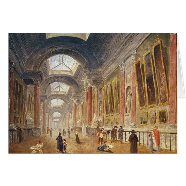 The Grande Galerie of the Louvre (Front Horizontal)