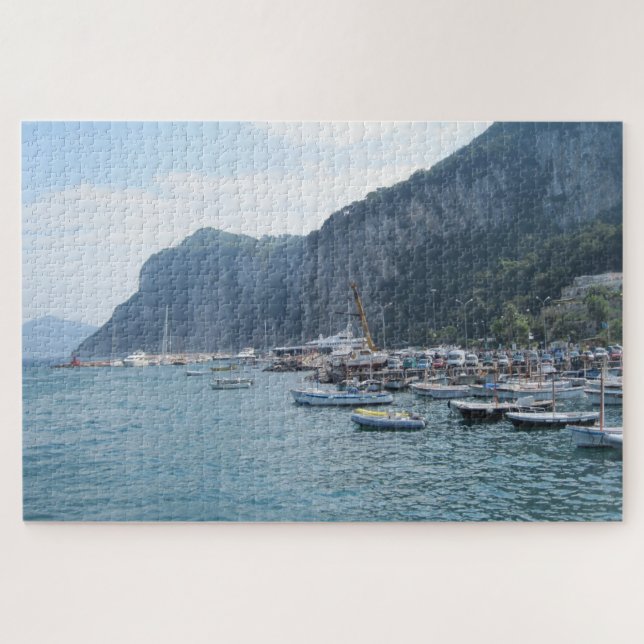 The Grande Marina at Capri, Italy 1000+ Pieces Jigsaw Puzzle (Horizontal)