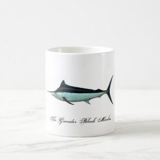 The Grander Black Marlin Magic Mug