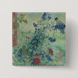 The Grandfather 15 Cm Square Badge