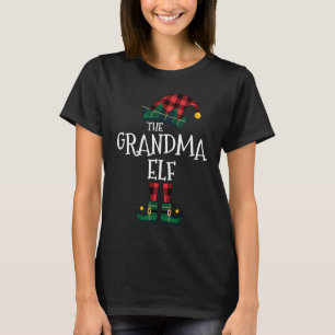 The Grandma Elf Matching Family Group   Christmas T-Shirt