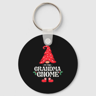 The Grandma Gnome Funny Family Matching Group Chri Key Ring