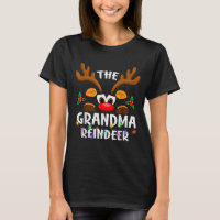 The Grandma Reindeer Christmas Men Women 