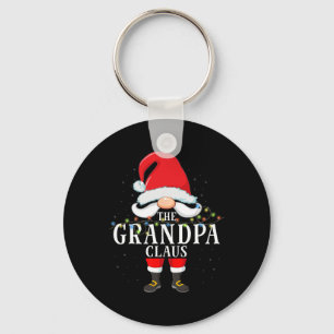 The Grandpa Claus Christmas Pajama Key Ring
