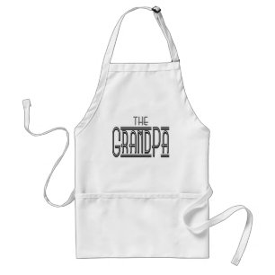 "THE" Grandpa Quirky BBQ Apron