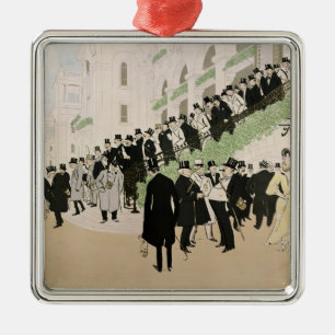 The Grandstand Staircase Metal Tree Decoration