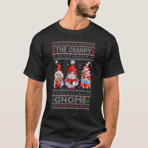 The Granny Gnome Matching Family Christmas Pajamas T-Shirt