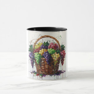 The Grape Basket Mug