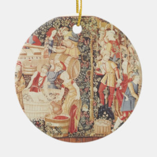 The Grape Harvest, from the 'Workshop on the Banks Ceramic Tree Decoration