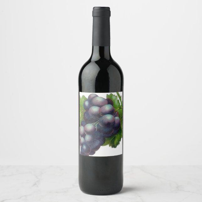 The Grape Wine Label (Front)