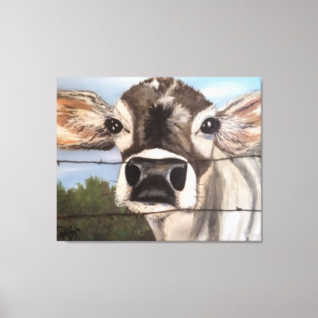 The Grass Is Greener Canvas Print (Front)