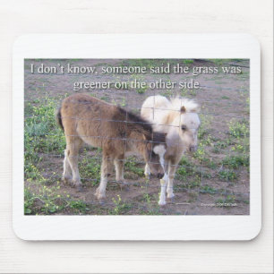 The Grass is Greener Mouse Mat