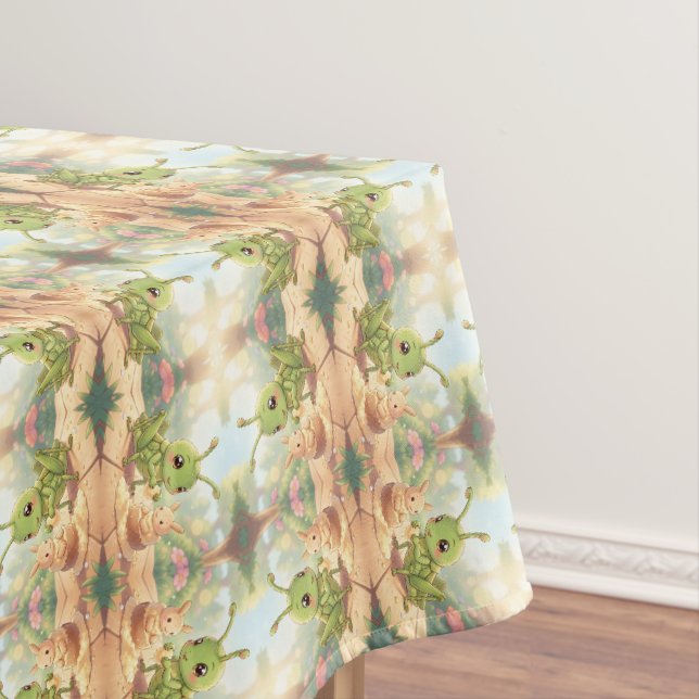 The Grasshopper and the Nectar Artwork.1 Tablecloth (In Situ)
