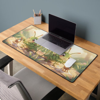 The Grasshopper and the Nectar Artwork.2 Desk Mat