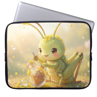The Grasshopper and the Nectar Masterpiece Laptop Sleeve