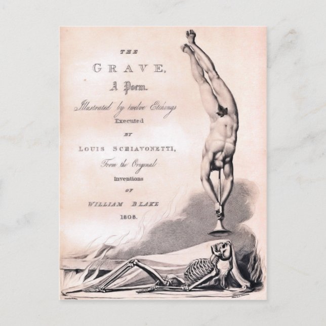 The Grave Postcard (Front)