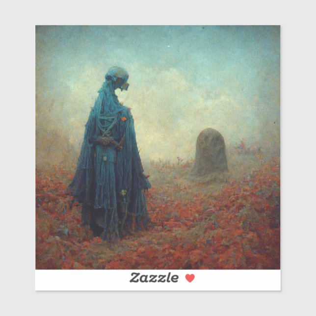 The Grave Surreal Sci-Fi Fantasy Alien (Sheet)