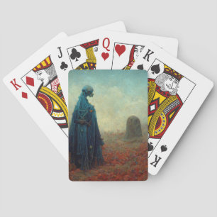 The Grave Surreal Sci-Fi Fantasy Alien Playing Cards