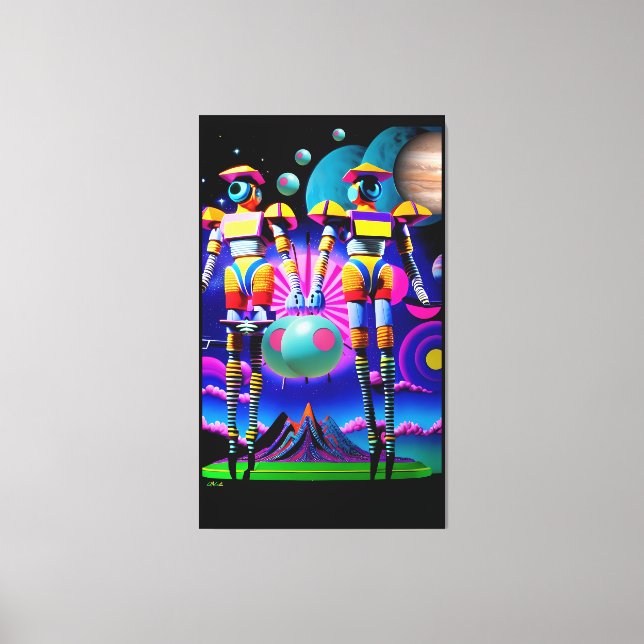 The Gravity of Levity - Ken Gauge Art Canvas Print (Front)