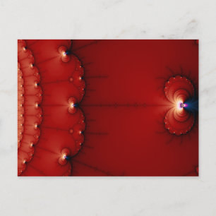 The Gravity Wells Fractal Postcard