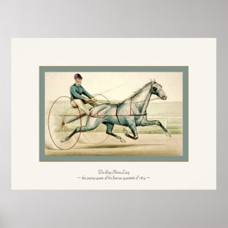The Gray Mare Lucy ~ Vintage Fine Art Print