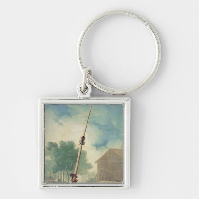 The Greasy Pole, 1787 Key Ring (Front)