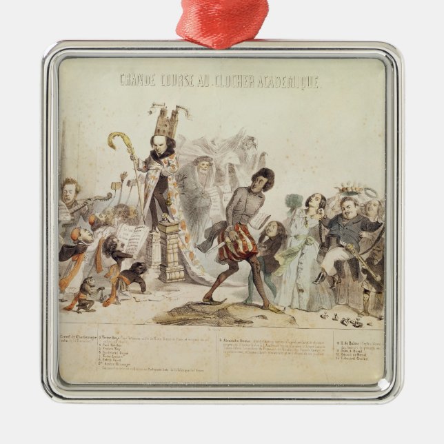 The Great Academic Competition Metal Tree Decoration (Front)