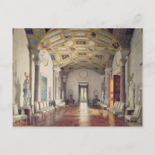 The Great Agate Hall in the Catherine Palace Postcard