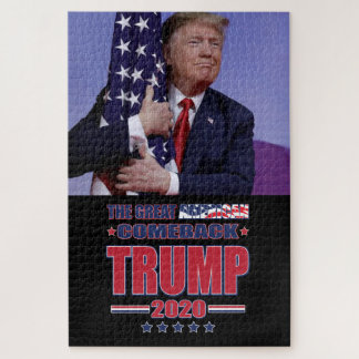 The Great American Comeback - Trump 2020 Jigsaw Puzzle