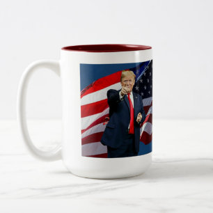 The Great American Comeback - Trump 2024 Two-Tone Coffee Mug