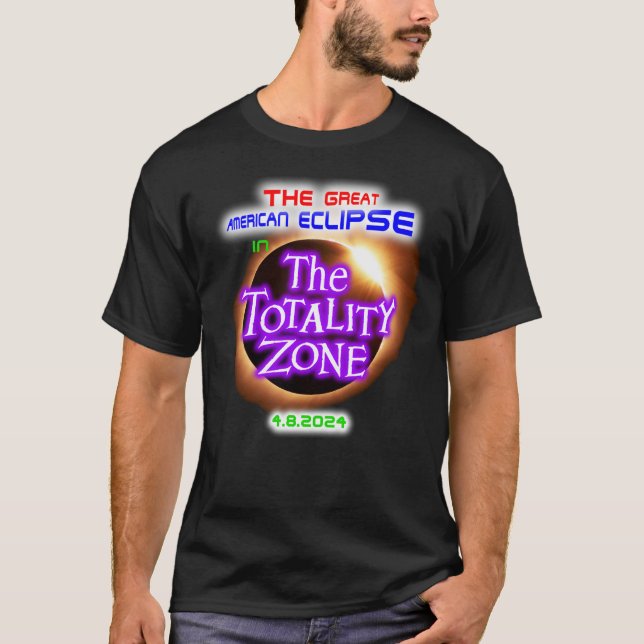 The Great American Eclipse of 2024 T-Shirt (Front)