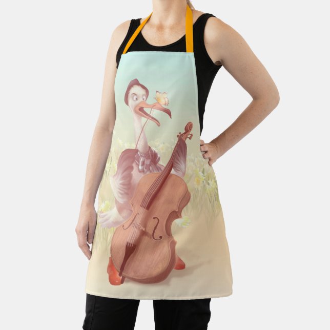 The Great Artist in Spring Apron (Insitu)