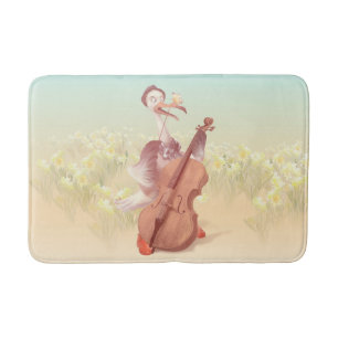 The Great Artist in Spring Bath Mat