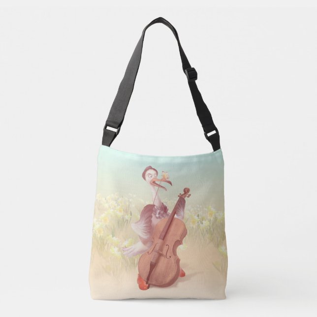 The Great Artist in Spring Crossbody Bag (Front)