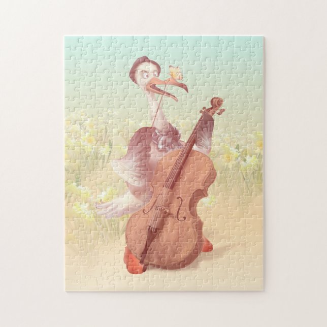 The Great Artist in Spring Jigsaw Puzzle (Vertical)