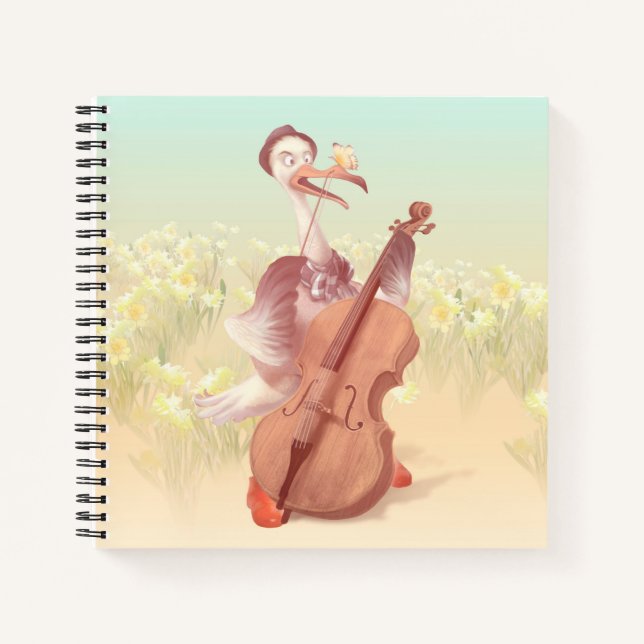 The Great Artist in Spring Notebook (Front)