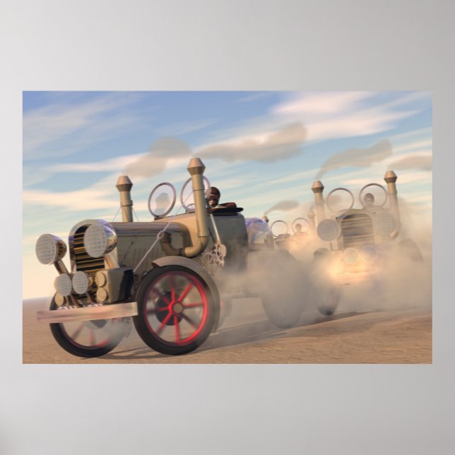 The Great Automobile Race Poster (Front)