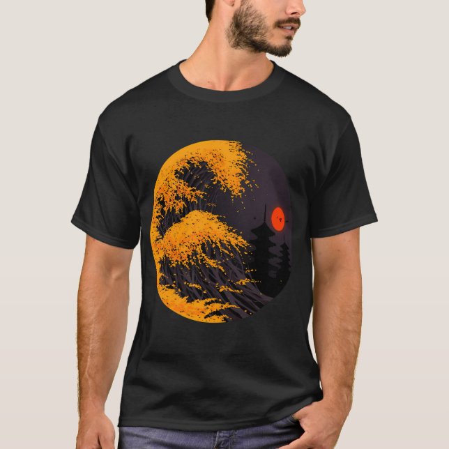 The Great Autumn Wave T-Shirt (Front)