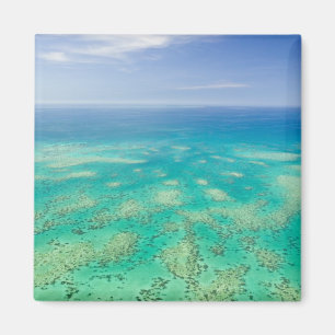 The Great Barrier Reef, aerial view of Green Magnet