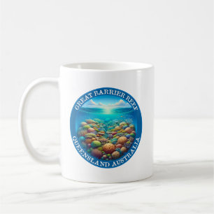 The Great Barrier Reef, Queensland, Australia Coffee Mug